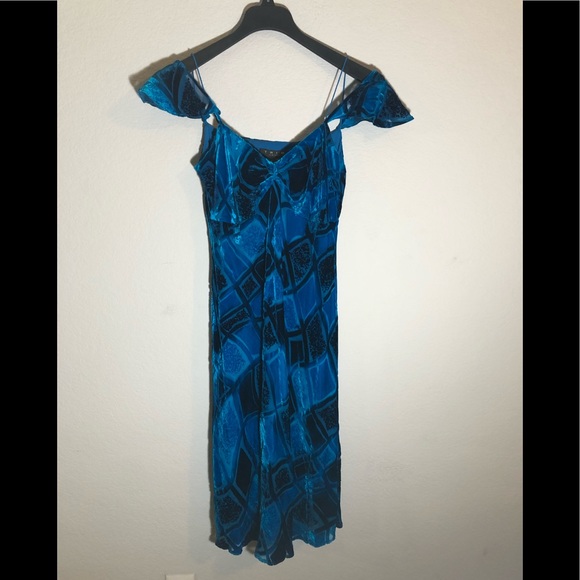 Trio New York Dresses & Skirts - Beautiful TRIO NY Turquoise Slip Dress